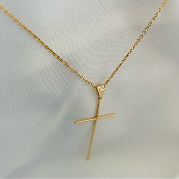 Large Cross Necklace - Picture 2 of 4